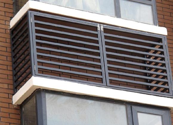新型建材锌钢百叶窗的市场应用